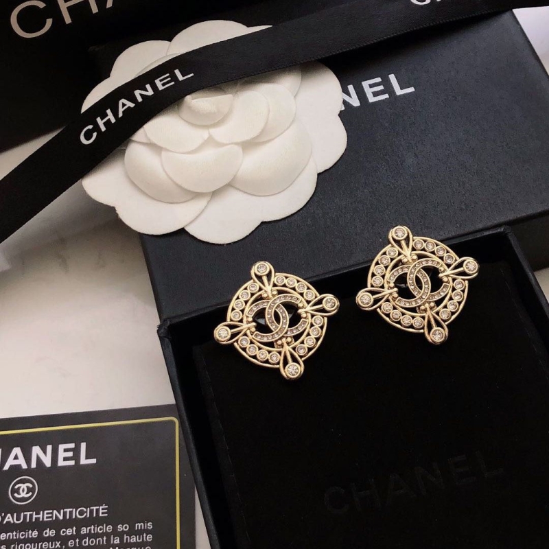 Ch*el earrings